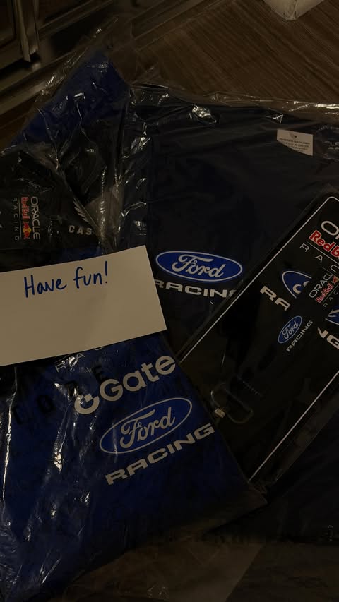 Instagram post by @jordanagajanian for Ford Performance. Caption reads: #Ford_Ambassador I am SO EXCITED to finally share....