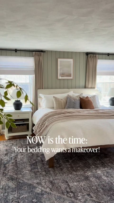 Instagram post by @allyrokstyle for Bedsure Home. Caption reads: [...] to be partnering with @wayfair and....