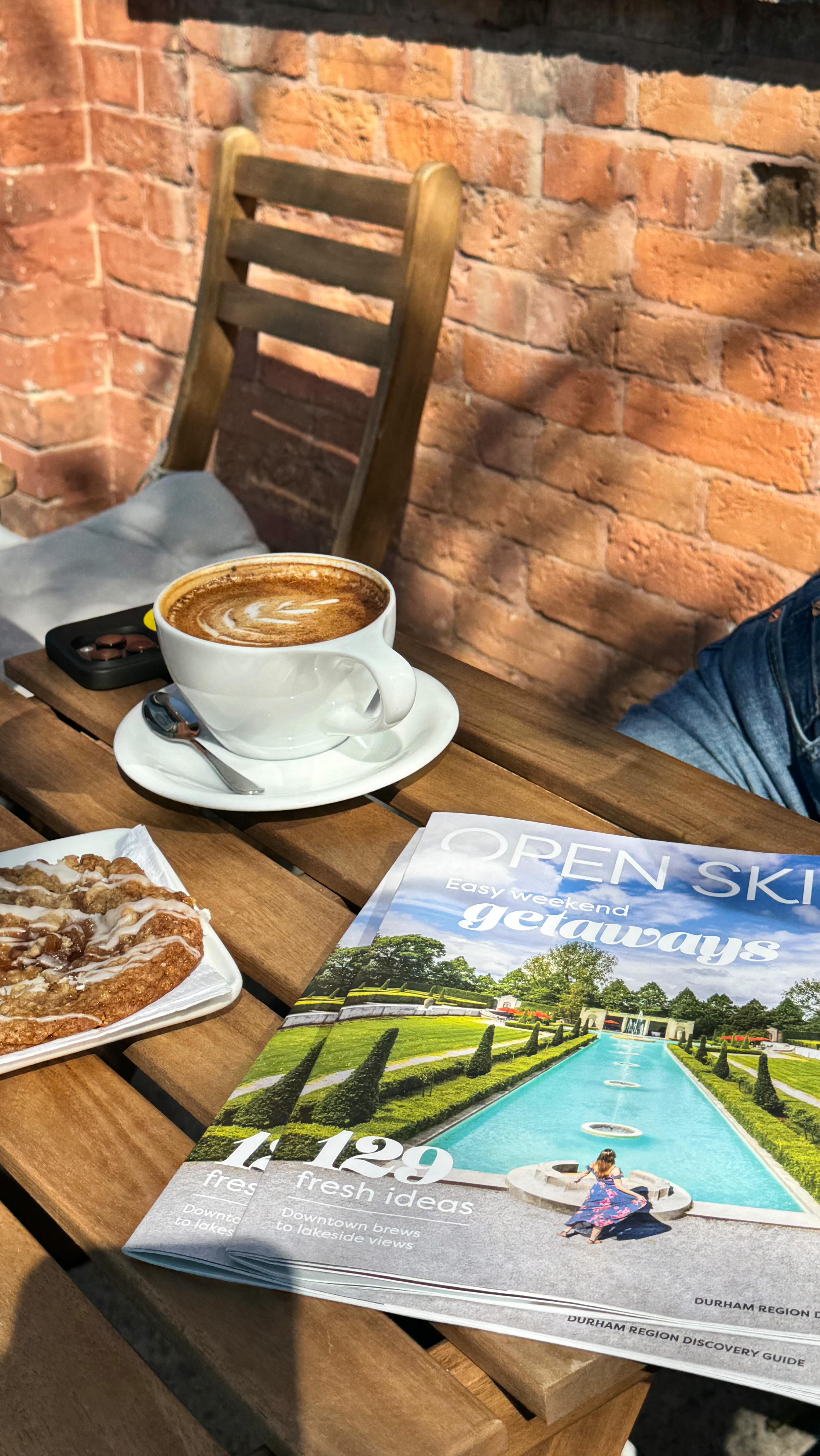 Instagram post by @durhamtourism for Destination Ontario. Caption reads: Consider this your sign to… 🥹⬇️✨

Discover....