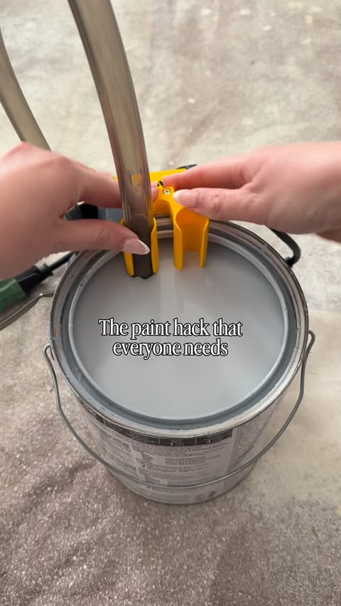 Instagram post by @theflippinwilsons for Wagner SprayTech. Caption reads: My #1 paint hack! @wagnerspraytech PowerFlow EZ....