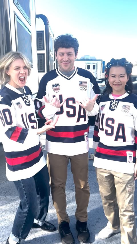 Instagram post by @ramonabishyoung for Comcast. Caption reads: Nothing unites us more than sports. 🇺🇸 @comcast....