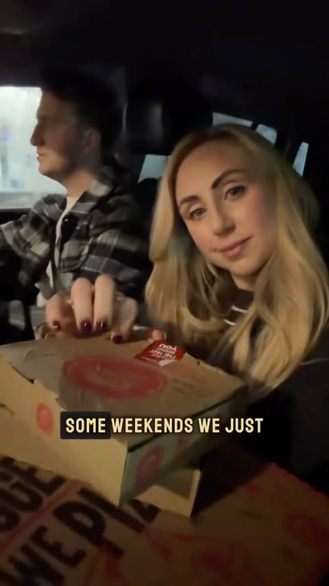 Instagram post by an influencer for Pizza Hut UK. Caption reads: [...] a pizza party instead with @pizzahutuk !....