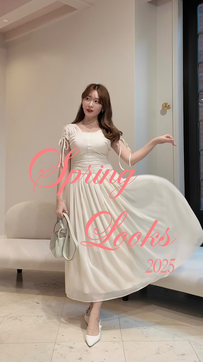 Instagram post by @nyanchan22 for Her lip to. Caption reads: Spring Looks💐

春コーデを組んでみました☺️.