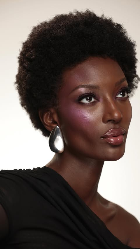 Instagram post by @nikki_makeup for Anastasia Beverly Hills. Caption reads: #ad Hints of purple for goddess....