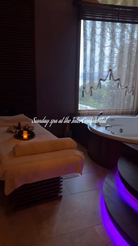 Instagram post by @dr_amsein for InterContinental. Caption reads: Sunday well spent at the InterContinental....