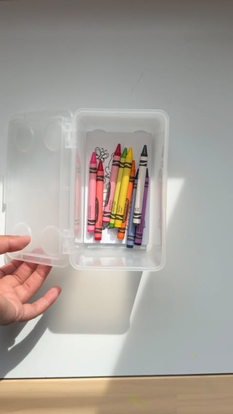 Instagram post by @heyazka for Phomemo. Caption reads: [...] For the coloring bin, I used the Phomemo....