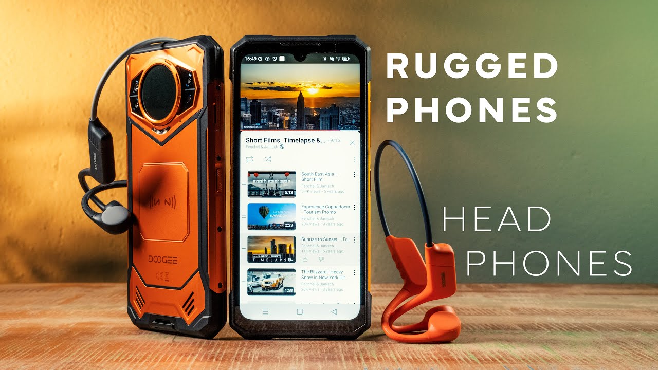 YouTube post by @FenchelJanisch2 for Flickr. Caption reads: DOOGEE S200 VIP & S200 X VIP Edition overview:....