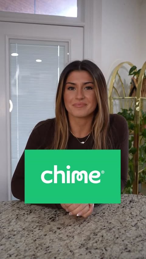 Instagram post by @hailiedeegan for Chime. Caption reads: [...] your money make you even more money with....