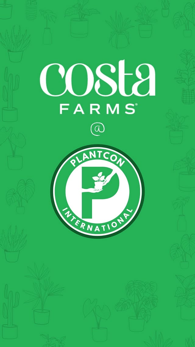 Instagram post by @houstonplantmarket for Costa Farms. Caption reads: We’re overjoyed to announce that Costa Farms, one....