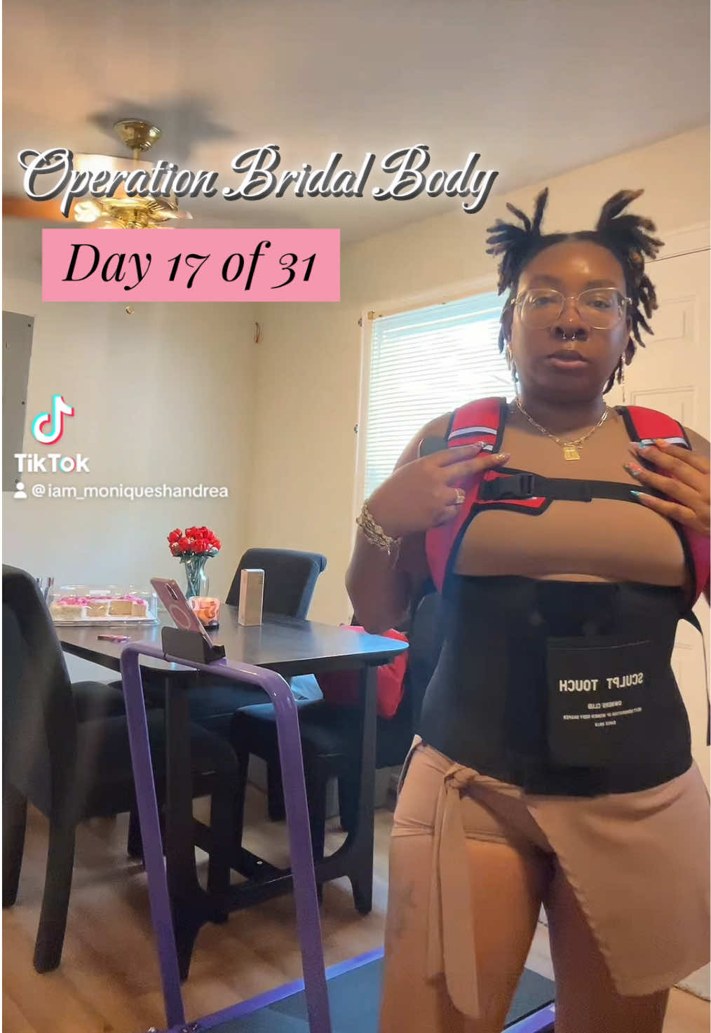 TikTok post by an influencer for Yagudfitness. Caption reads: @Yagud @ZELUS Fitness . . #bridalbody....