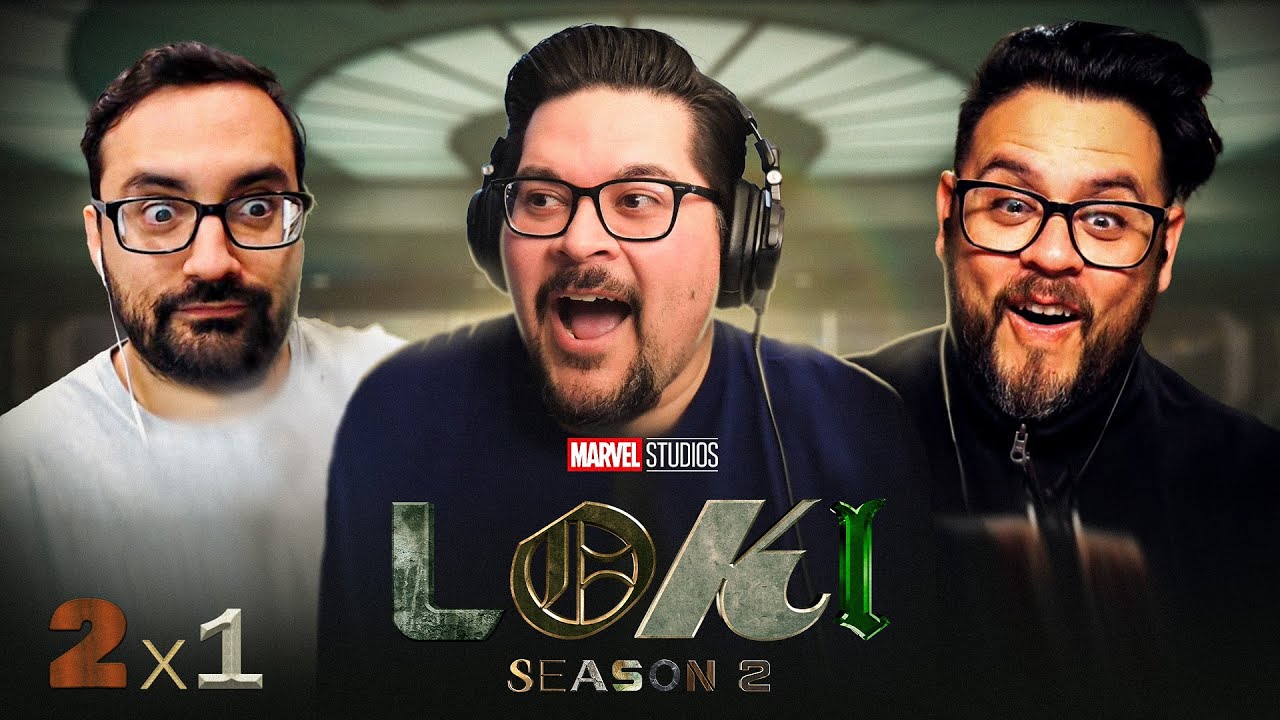 YouTube post by @HeroesReforged for Immieats. Caption reads: Loki is Back! 2x1: Ouroboros Reaction.