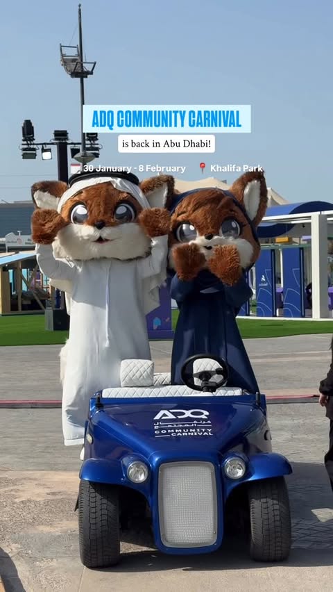 Instagram post by @roltanjr for Visit Abudhabi. Caption reads: [...] #abudhabievents #abudhabi #visitabudhabi.