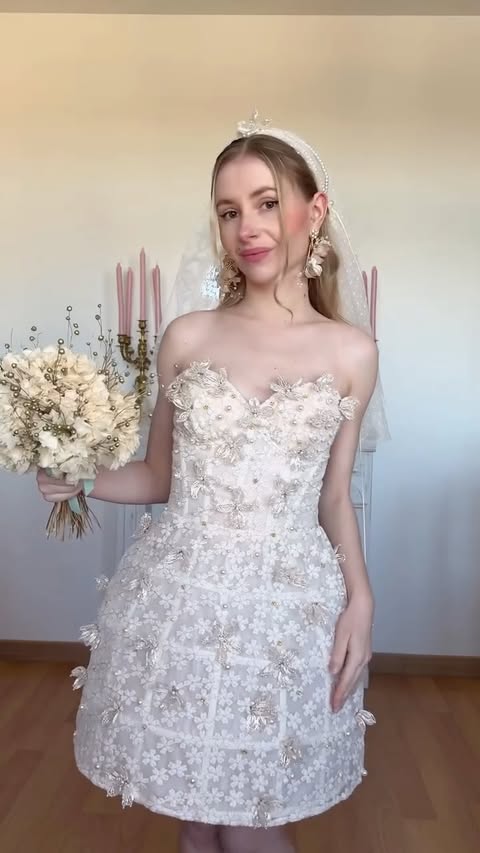 Instagram post by @jeanne.dordain for LaceMade. Caption reads: 1,2 or 3? @lacemadeofficial -15% discount code....