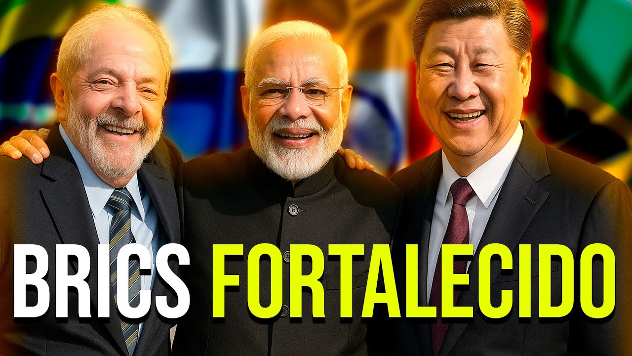 YouTube post by @Parabólica for Deezer. Caption reads: BRAZIL, CHINA AND INDIA, STRENGTHEN THEMSELVES....