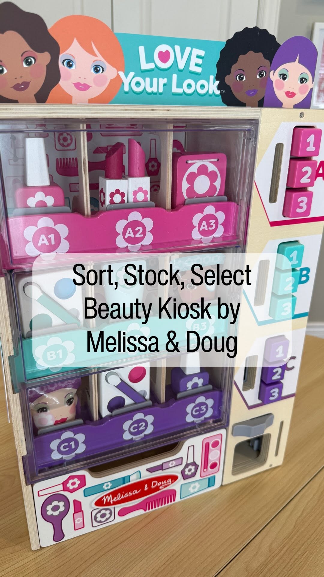 Instagram post by @toytestingsisters for Melissa & Doug. Caption reads: Melissa & Doug just dropped the coolest [...].