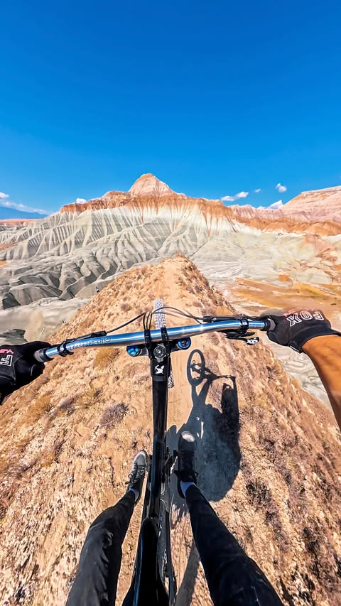 Instagram post by @burakns for DJI. Caption reads: Marsta sürmek nasıl olurdu? 👽🚀
What would riding....