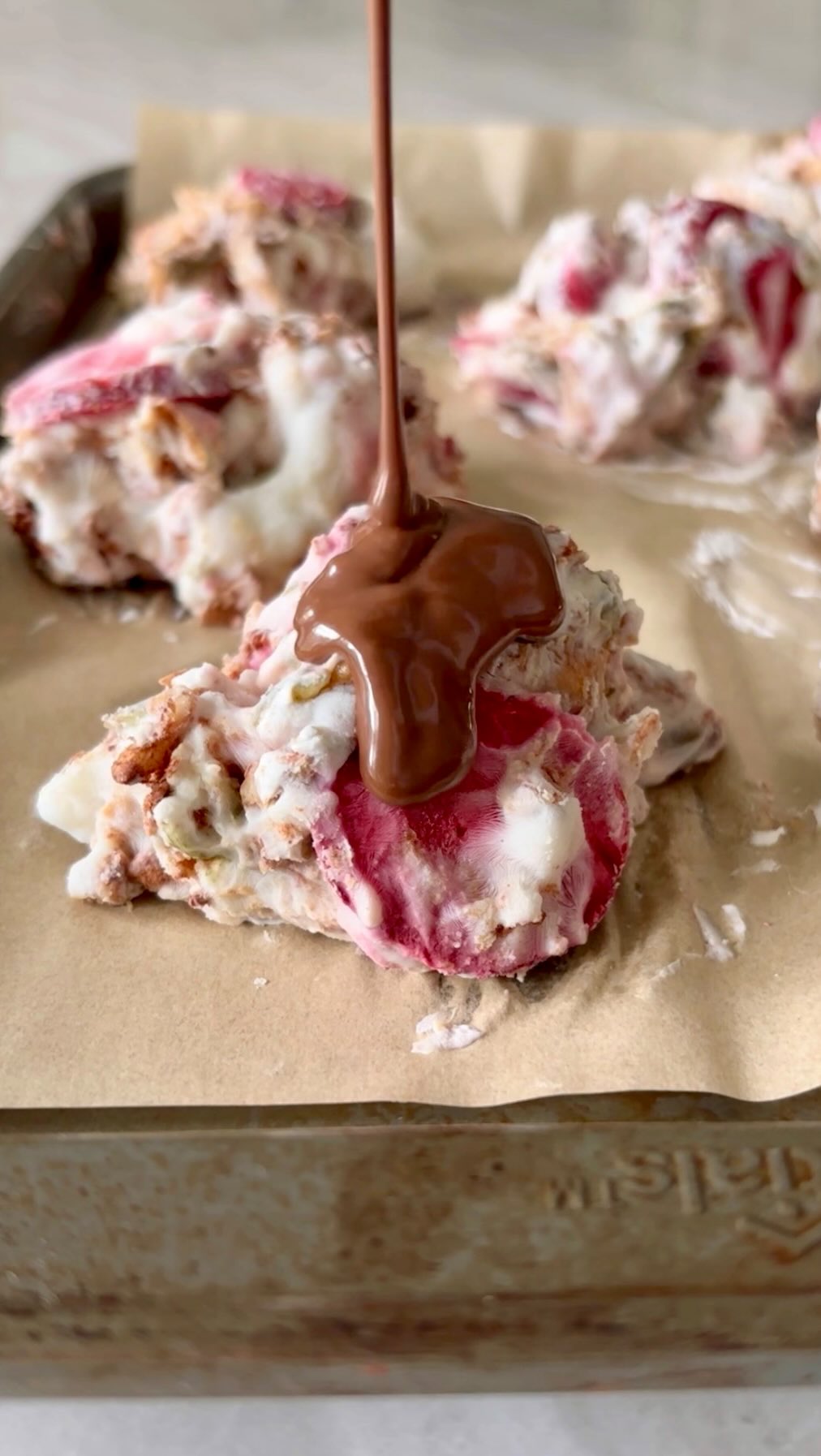 Instagram post by @abbymarie.co for Go Raw. Caption reads: he’s obsessed, im obsessed… and you’re about to be....