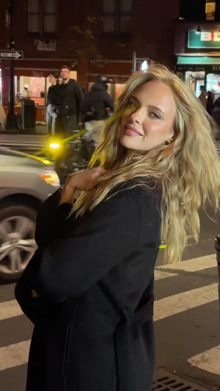 Instagram post by @jessicabelkin for GAP. Caption reads: city’s got me giggling again.