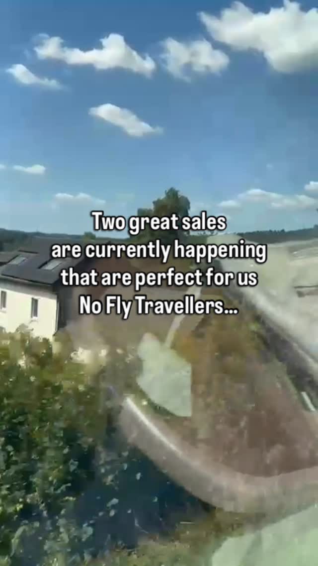 Instagram post by @no_fly_traveller for Trainline. Caption reads: I love saving a bit of dosh. 

If you’re doing a....