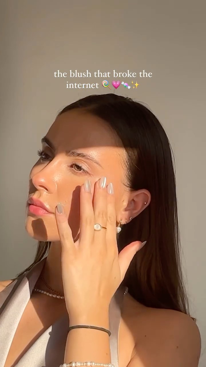 Instagram post by @francescafairey for Cocoandeve. Caption reads: If you’ve not seen the new @milkmakeup cooling....