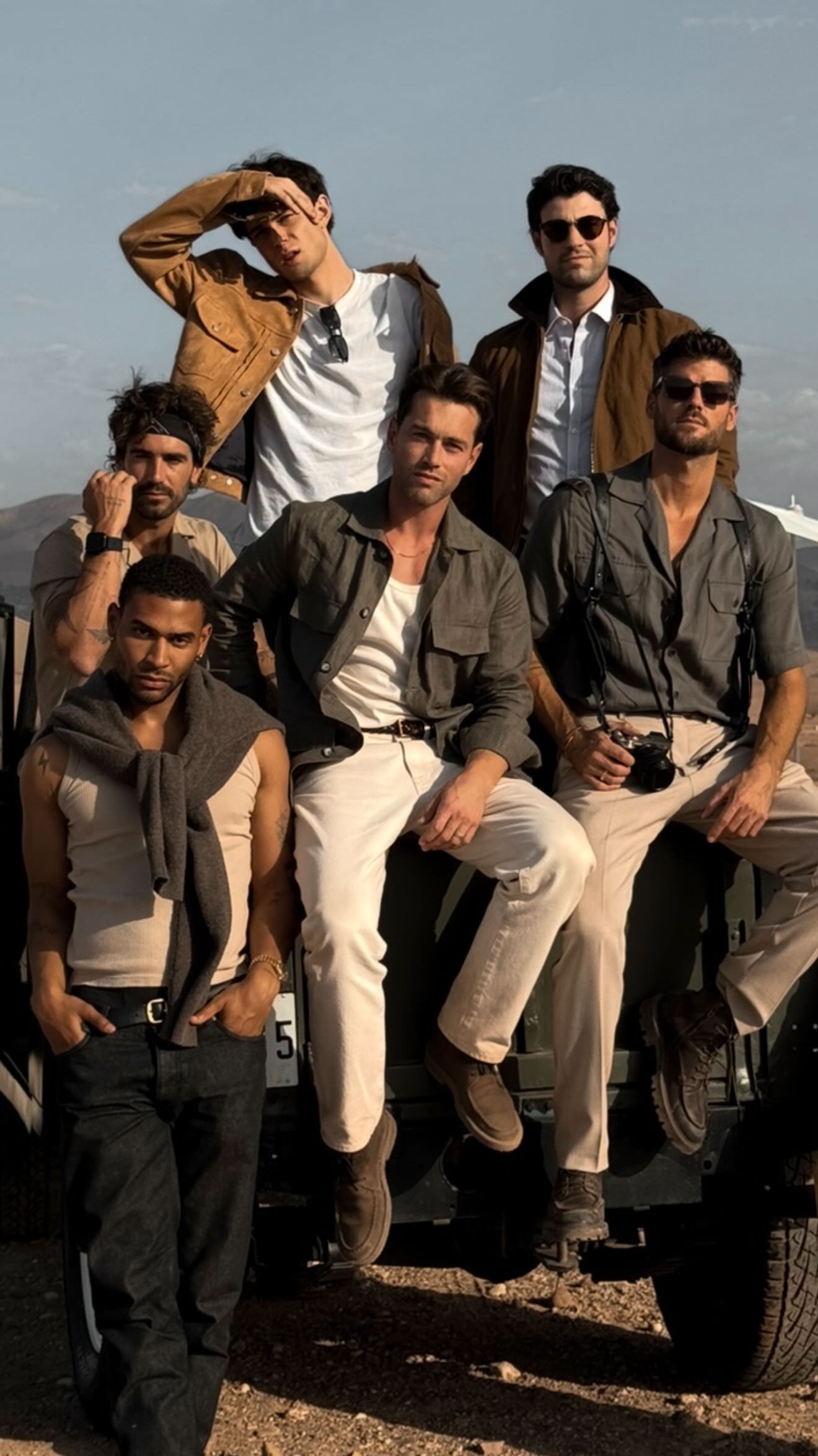 Instagram post by @kevinlutolf for Montblanc. Caption reads: Who’s joining the boys trip? 

#travel #world #fyp.