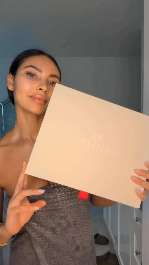 Instagram post by @shanieceh for Origins. Caption reads: My routine is #onlygettingbutter with @origins....