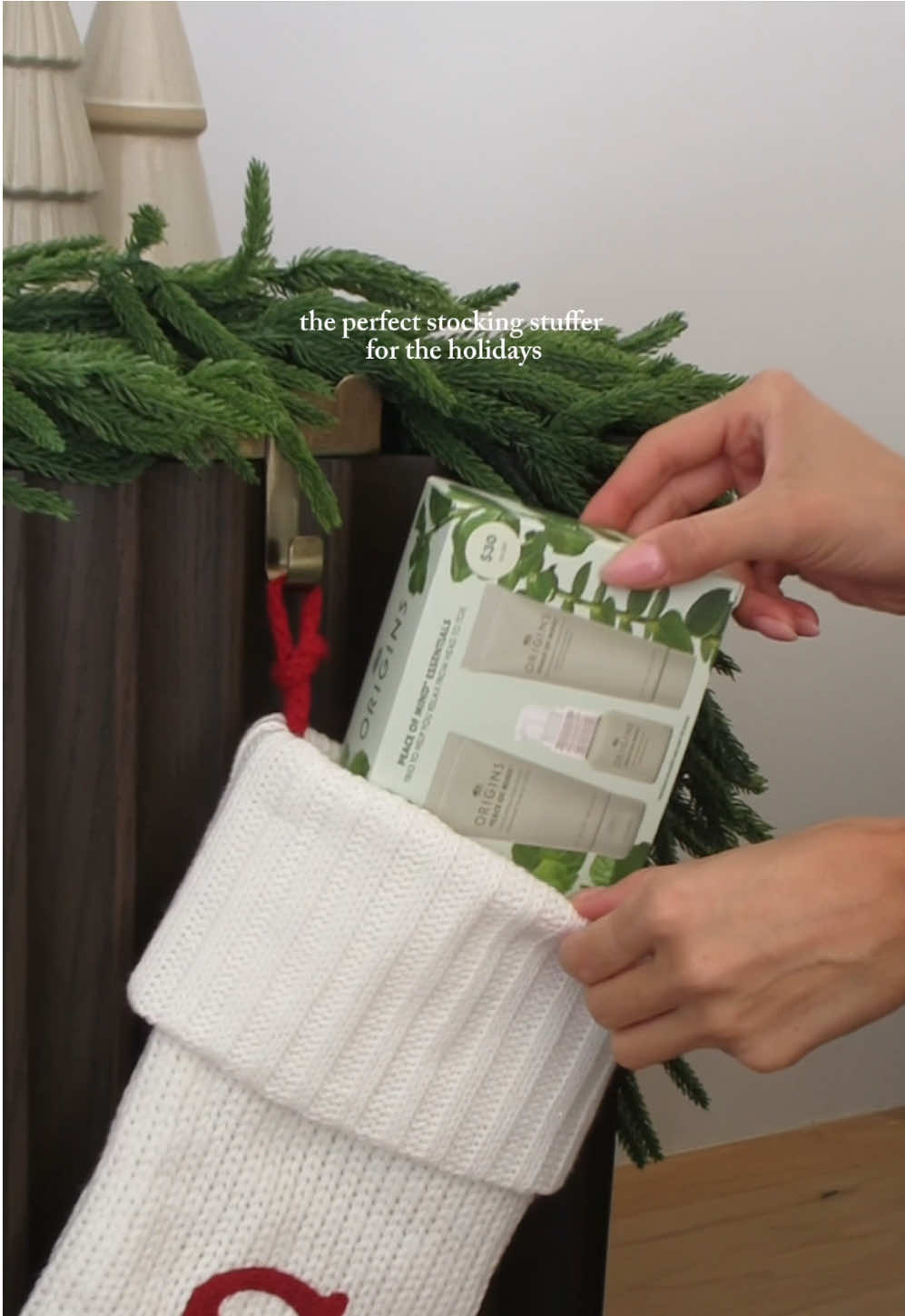 TikTok post by @summer.marshall for Origins. Caption reads: [...] of Mind - 3 Piece Set now available on....