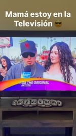 Instagram post by @robtheoriginal for Telemundo. Caption reads: 😃⛩️🍜 @ezbachi_ca 📺 @accesototalshow #telemundo....