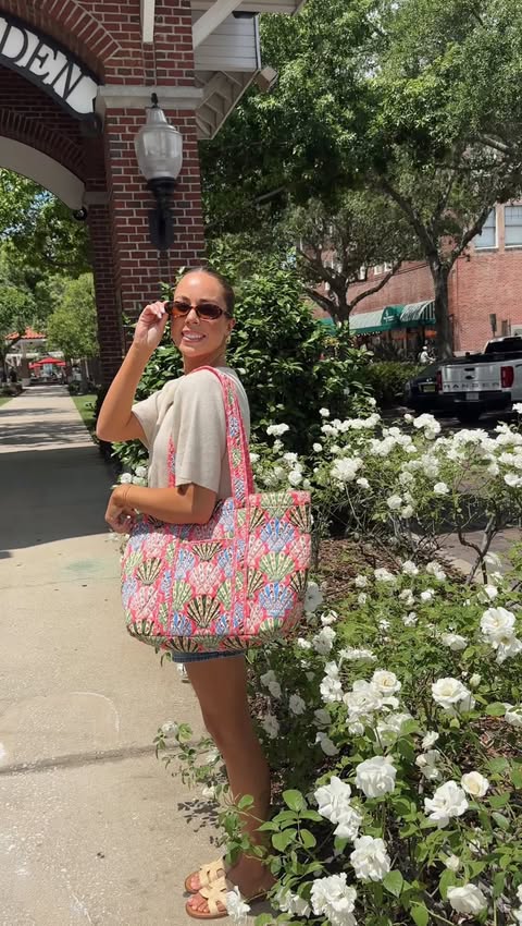 Instagram post by @jordynsothen for Vera Bradley. Caption reads: I fell in love with @verabradley many years ago....