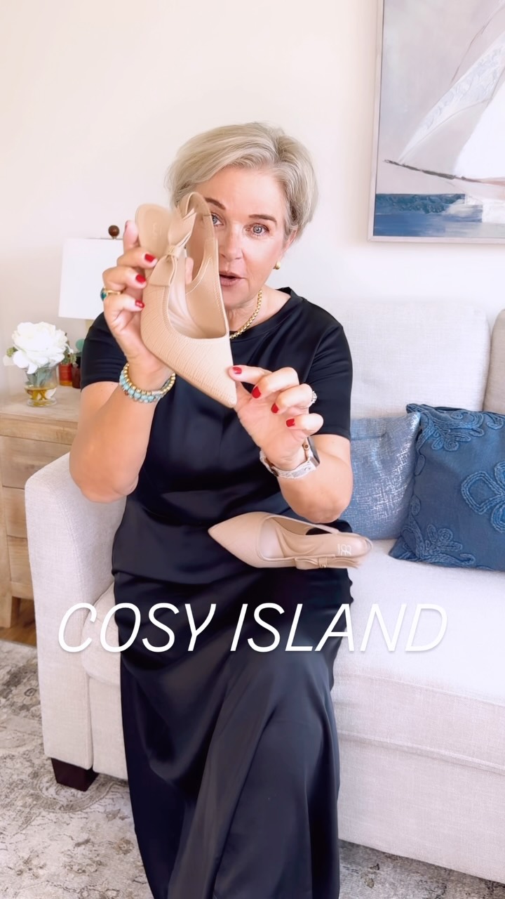 Instagram post by @stylealiveafter55 for Cosyisland. Caption reads: After I my injured ankle a few years ago I didn’t....
