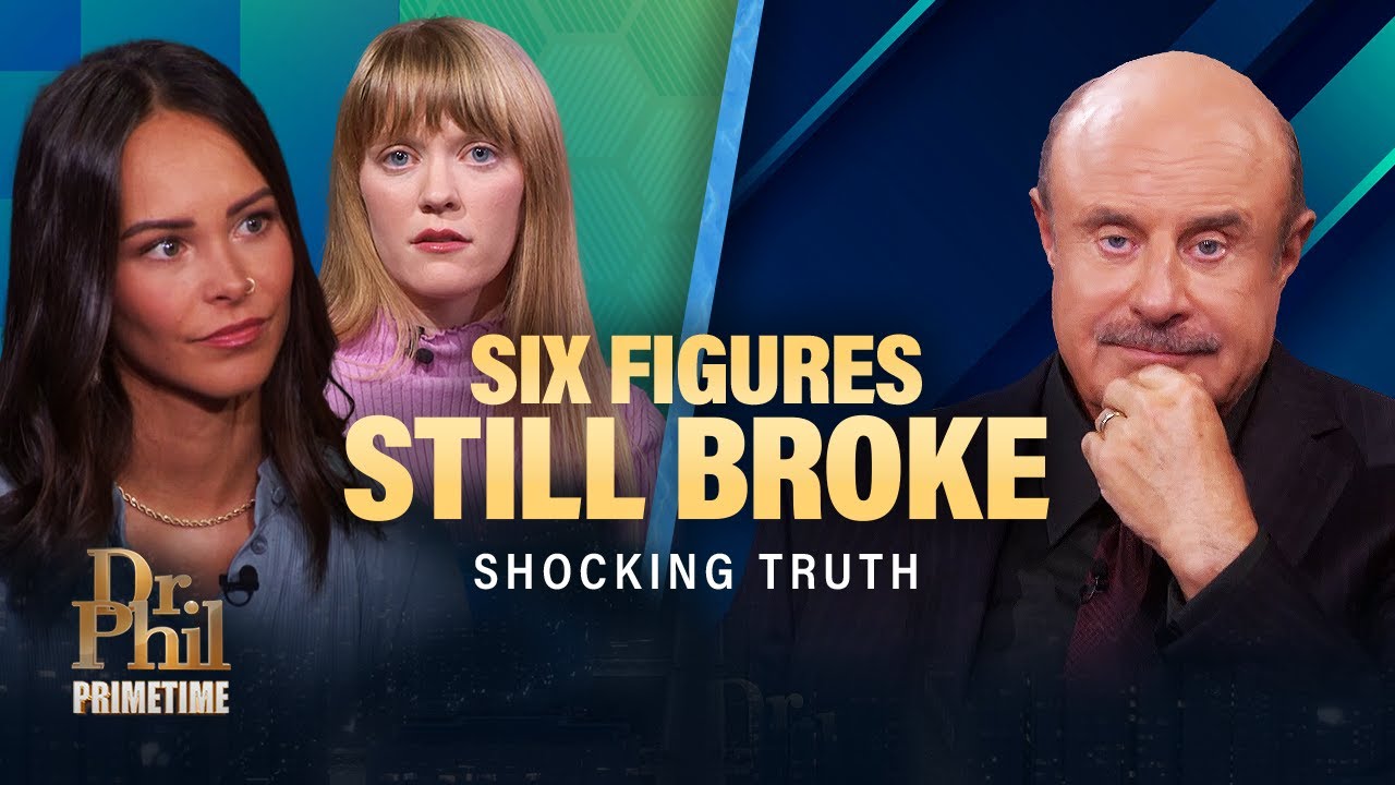 YouTube post by @DrPhilPrimetime for Echo Water. Caption reads: Living in a Car With a Job: The New American....