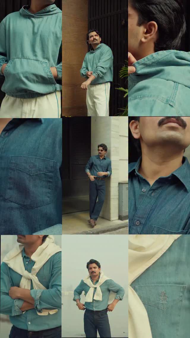 Instagram post by @shreyas_gg for RARE RABBIT. Caption reads: Own the grid with @rarerabbit_in 

#StyledInRare....