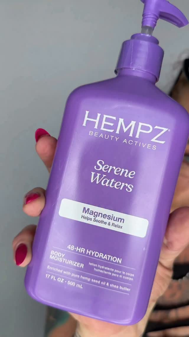 Instagram post by @just_janci for Hempz. Caption reads: @hempzofficial available @ultabeauty [...].