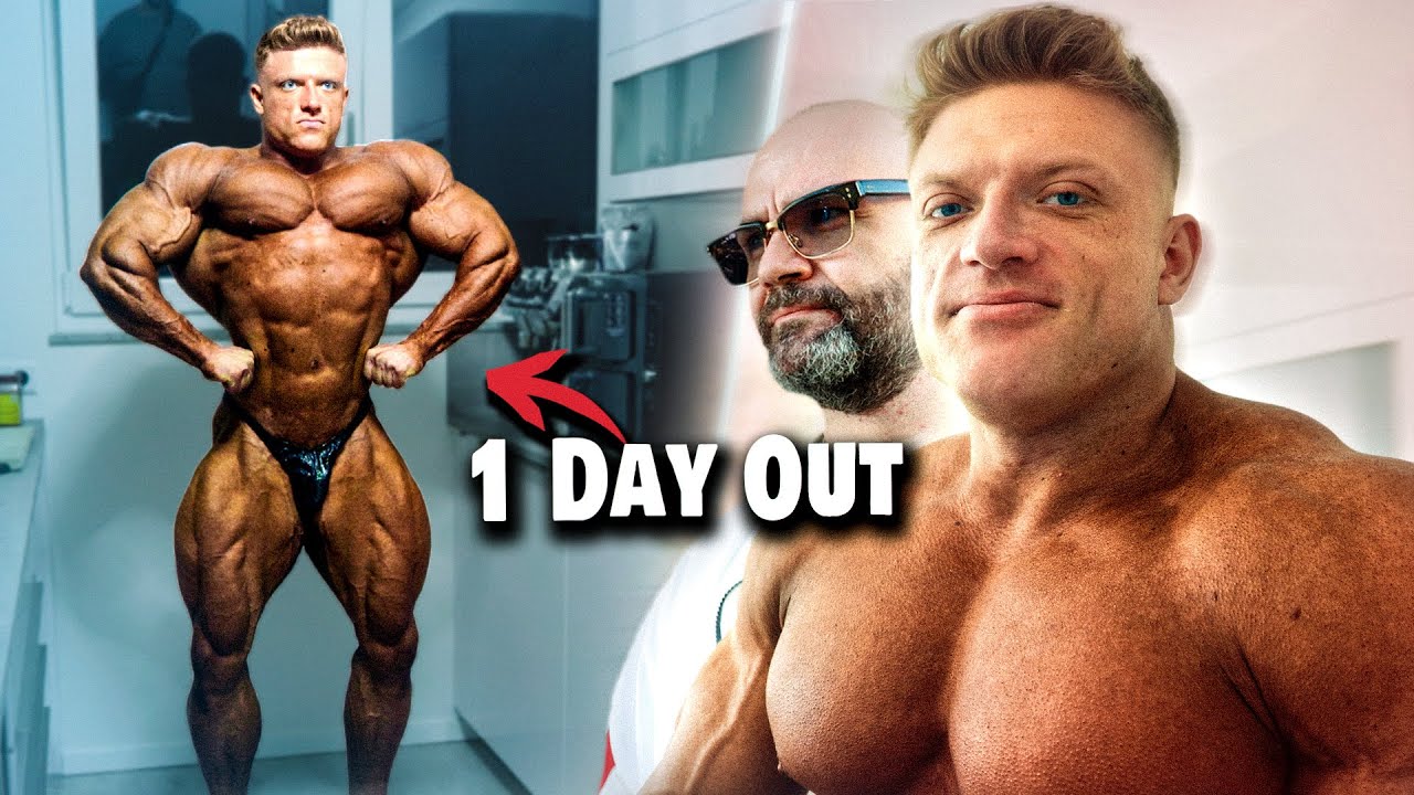 YouTube post by @UrsKalecinski for More Nutrition. Caption reads: The Calm before the Storm in Offenbach.