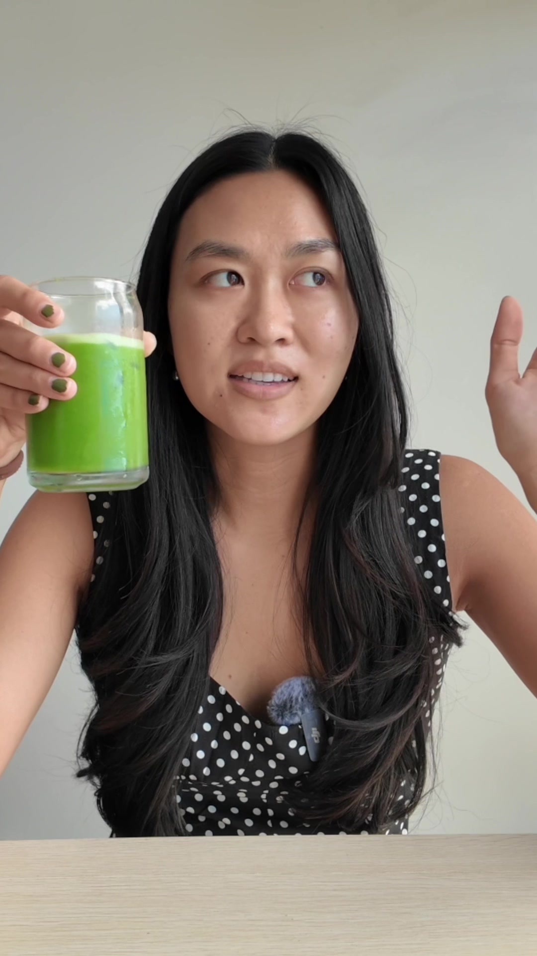 TikTok post by @emwada for Chazoku. Caption reads: [...] #matchareview #icecreammatcha @Chazoku.