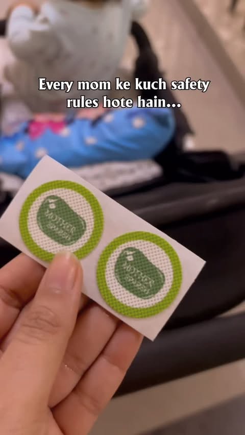 Instagram post by @being_ragi for Mother Sparsh. Caption reads: [...] se pehle patch lagana compulsory 👶....