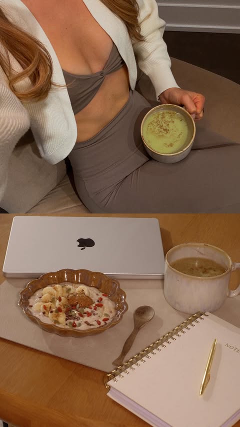 Instagram post by @christinaaa.thornton for Arrae. Caption reads: [...] tallow stick
@alphalete workout....