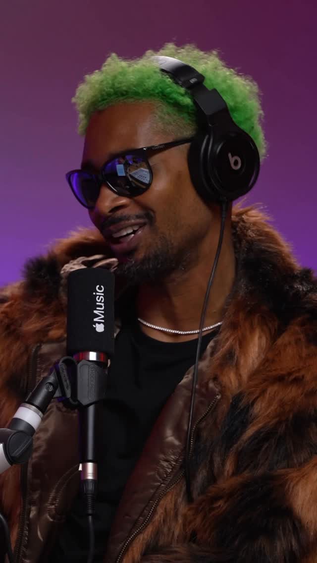 Instagram post by @xdannyxbrownx for Apple Music. Caption reads: @xdannyxbrownx looks back on how his writing style....