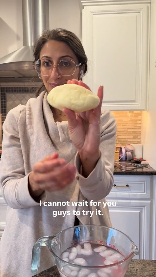 Instagram post by @mamajotes for KitchenAid. Caption reads: 🧈 Homemade Organic Butter (KitchenAid —....