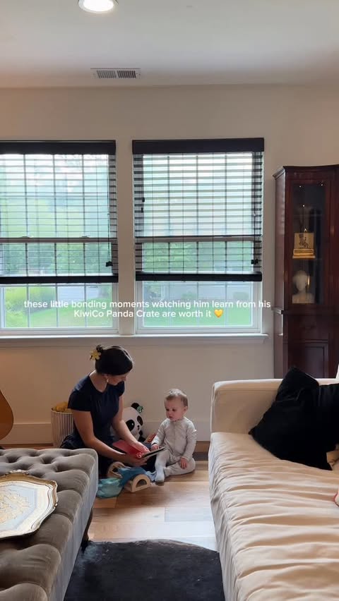 Instagram post by @lifeofhannahthomas for KiwiCo. Caption reads: [...] made easier with this Panda Crate from....