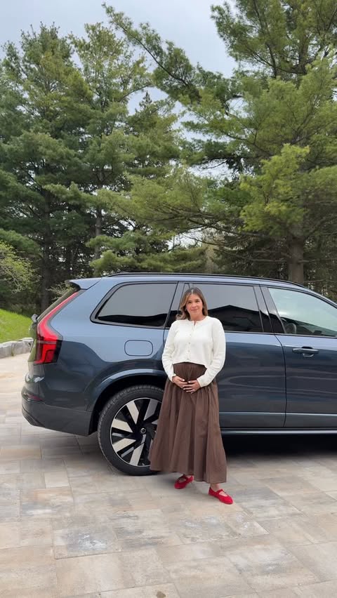 Instagram post by @karlahomestyle for Volvo Cars. Caption reads: [...] to experience. @volvocarcanada....