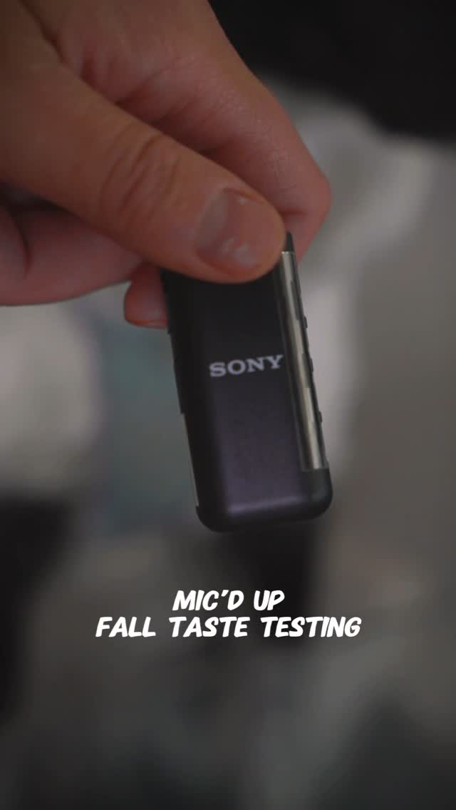 Instagram post by @venturingwithpaws for The Camera Store. Caption reads: A pawsome ASMR taste test using the Sony ECM-W3....