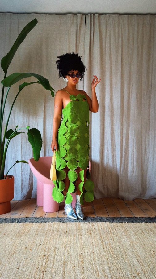 Instagram post by an influencer for ASOS. Caption reads: [...] now exclusively available on @asos and I’m....