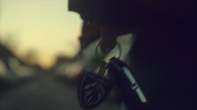 Instagram post by @hannahvdw for Peugeot. Caption reads: Prioritising pleasure this year with @peugeotuk....