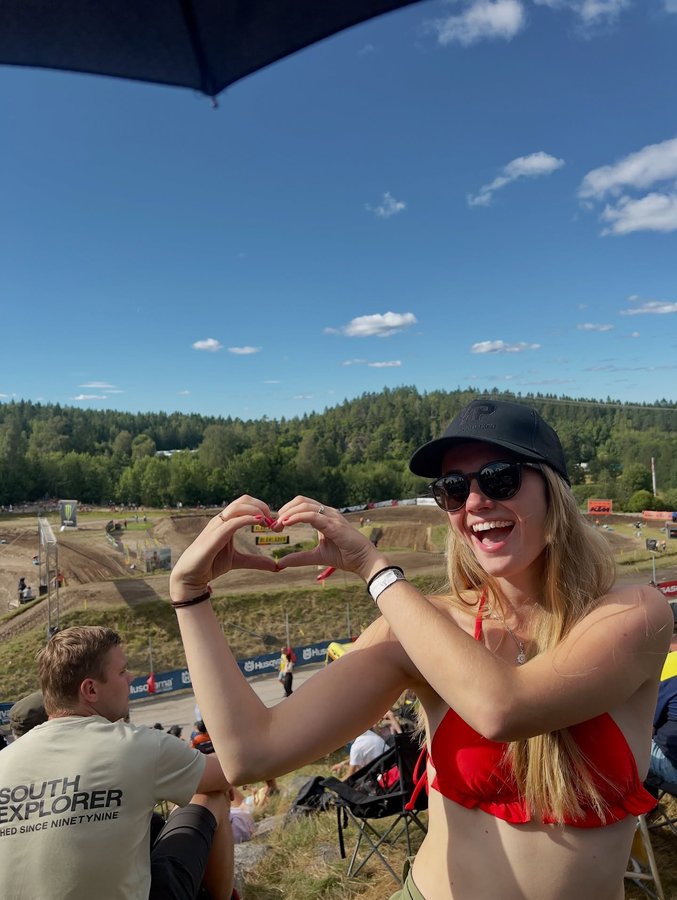 Instagram post by @gulbloggen for Blåkläder. Caption reads: 💥MXGP 2025💥
What a weekend🤩🙌🏼
Uddevalla,....