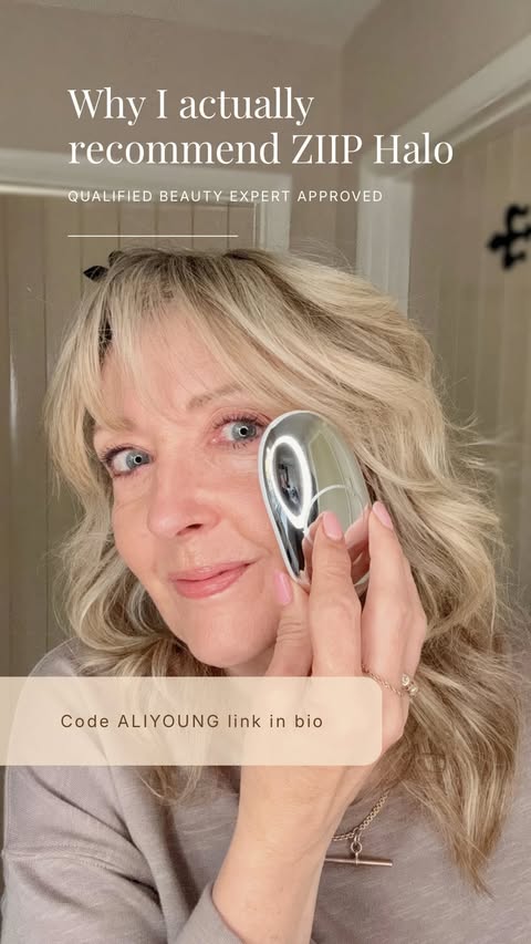 Instagram post by @aliyoungbeauty for ZIIP. Caption reads: [...] a lot of devices over the years — but ZIIP....
