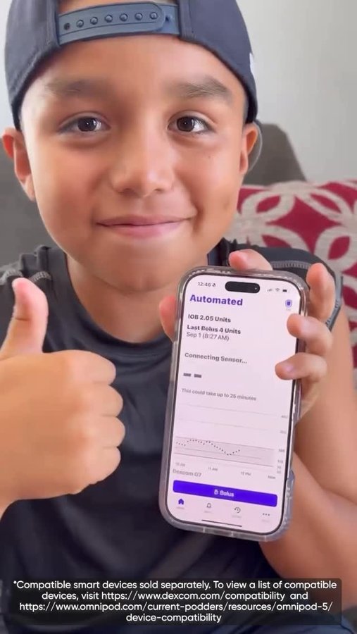 Instagram post by @diabeticsuperkid for Dexcom. Caption reads: #ad Living with Type 1 diabetes isn’t always easy,....