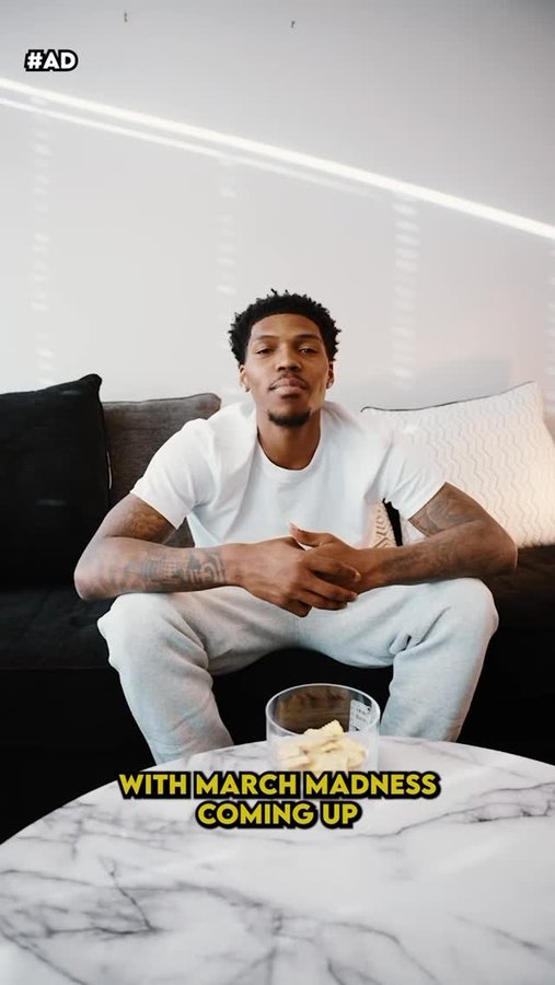 Instagram post by @caleb for RITZ Crackers. Caption reads: @ritzcrackers Toasted Chips brings the flavor for....