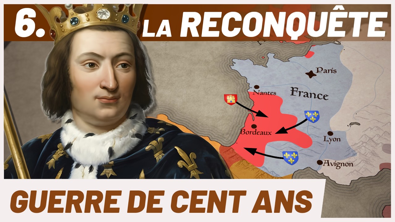YouTube post by @BataillesdeFrance for Motion Array. Caption reads: A double MASSACRE: The Revenge of Charles V.