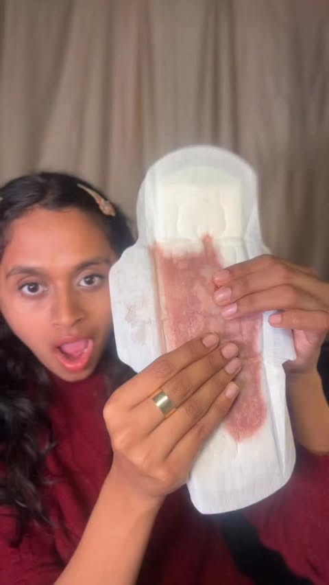 Instagram post by @chakde_ankita for everteen. Caption reads: Everteen Skin Thin Sanitary Pads Your period [...].